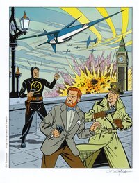 Gil Formosa - Blake et MORTIMER - Illustration originale