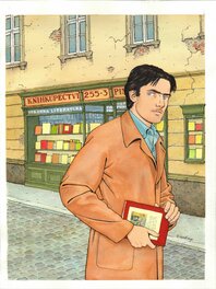 Vittorio Giardino - Il libraio di Praga [Le libraire de Prague] - Original Illustration