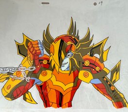 Masami Kurumada - Cellulo saint seiya - Original art