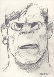Tanino Liberatore - Portrait RanXerox 08 - Illustration originale