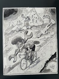 René Pellos "Bernard Thévenet" Parution Mirroir Sprint 1961