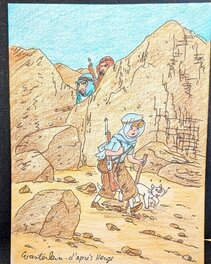 Marc Wasterlain - Jeanette Pointu - Original Illustration