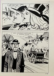 Birago Balzano - Zora la vampira - Planche originale - Comic Strip