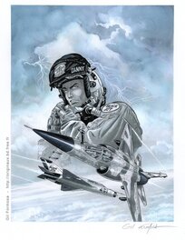 Buck Danny couverture tome 60 par Gil Formosa - En vente Buck Danny couverture tome 60 par Gil Formosa - En vente