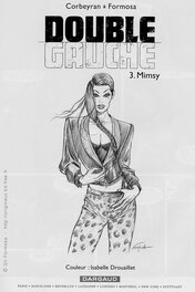 Page de Titre, dessin original en vente