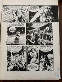 César Spadari - The Phantom and Dark Skull - Planche originale