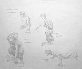 Freak Show Character Design Sheet