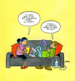 Éric Ivars - Après la mort - Illustration originale