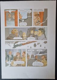 Attilio Micheluzzi - Siberie - mise en couleurs planche 86 - Color guide
