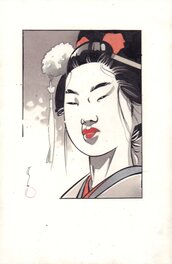 Marc Michetz - Un autre visage 05 - Original Illustration
