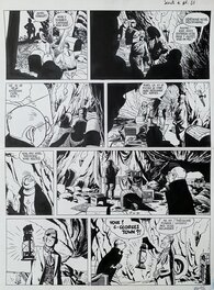 Planche originale - 1990 - Théodore Poussin : Secrets