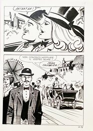 Birago Balzano - Zora la vampira - Planche originale - Comic Strip