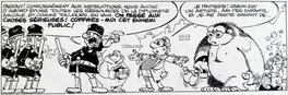 Greg - Achille Talon et le quadrumane optimiste - planche originale - comic art