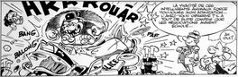 Greg - Achille Talon et le quadrumane optimiste - planche originale - comic art e