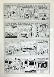 Pom - Piet Pienter en Bert Bibber T3: Het raadsel van de schimmenburcht page 51 - Planche originale