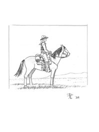 Fabio Ruotolo - Tarocchi della Frontiera - Original Illustration