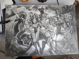 Ood Serrière - Monde d'Oz - Illustration originale