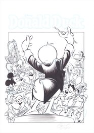 Gerben Valkema - Gerben Valkema | 2023 | Cover Donald Duck Weekblad Concertgebouwspecial - Original Cover