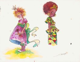 Iris Compiet - Iris Compiet | 2013 | Prinses Nina - Original art