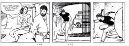 Milo Manara - Le avventure orientali di Giuseppe Bergman - Planche originale
