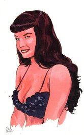 Bettie Page Portrait