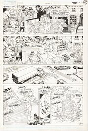 Carmine Infantino - Flash : Secret Origins - Annual T2 page 47 - Mystery of the Human Thunderbolt - pl18 - Planche originale