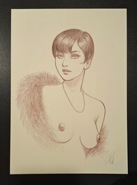 Laurent Paturaud - Lucile - Illustration originale