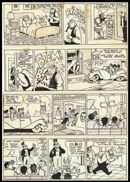 Marc Sleen - Nero 29 : De daverende pitteleer - Planche originale