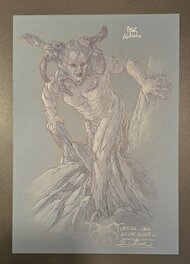 Béatrice Tillier - Tête noire - Illustration originale