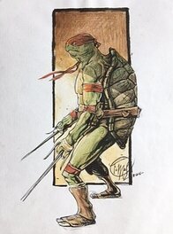 Tommaso Bennato - Turtle - Illustration originale