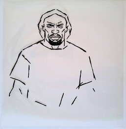 Deuxième dessin sur rhodoïd de Ben Harper