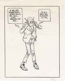 Moebius - Contes DE TERREUR - Illustration originale