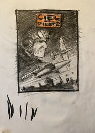 Stéphan Agosto, illustration originale, "Ciel sans Pilote, portfolio".