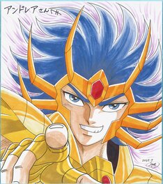 Keiichi Ichikawa - Cancer Deathmask (蟹 座 の デ ス マ ス ク) - Illustration originale