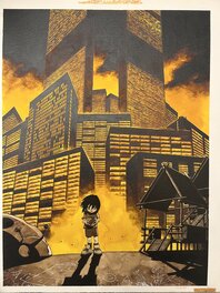 Grégory Charlet - Couverture Kabbale Tome 1 - Planche originale