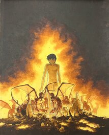 Grégory Charlet - Couverture "le maitre de jeu" tome 4 - Couverture originale