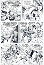Jean-Yves Mitton - 1980 - Mikros : Super-Termitor - Planche originale