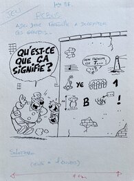 1980'S - Pif et Hercule : Aide donc Farfouille à décrypter ces graffittis