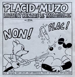 1960'S - Placid et Muzo luttent contre le tabagisme