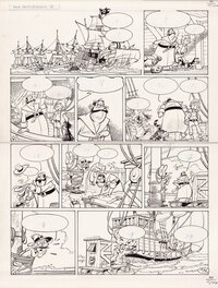 Eddy Ryssack - Ryssack "L'île aux trésors" Planche 12 - Comic Strip