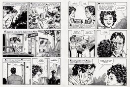 Solano Lopez, El Eternauta, Parte Terza, chapitre 23 final, dyptique des planches n°10&11, 1981.