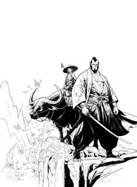 Vax - Terres D'YNUMA Samouraï Rouge - Original Cover