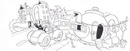 Wilma van den Bosch - Wilma van den Bosch | Donald en Katrien - Illustration originale