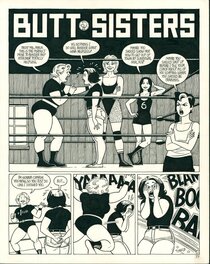 Jaime Hernandez - Love and Rockets #46, pg. 1 - Planche originale