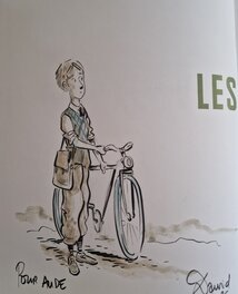 Dédicace de Dawid dans les cheveux d'Edith Dédicace de Dawid dans les cheveux d'Edith