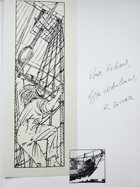 Ex-Libris sur feuille offset 10,5 x 24,9