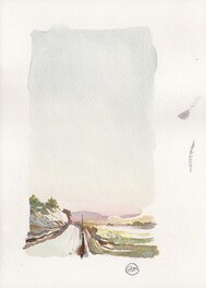 Gipi - Gipi - Landscape - Illustration originale