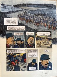 Serge Fino - Serge Fino, planche originale N°18, "Jules Matrat, Livre I". - Planche originale