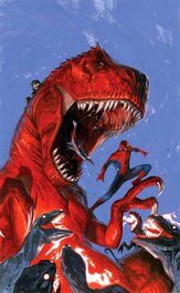 Gabriele Dell'Otto - Avenging Spider-Man 15 Cover - Original Cover