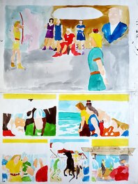 Couleur au dos de la planche